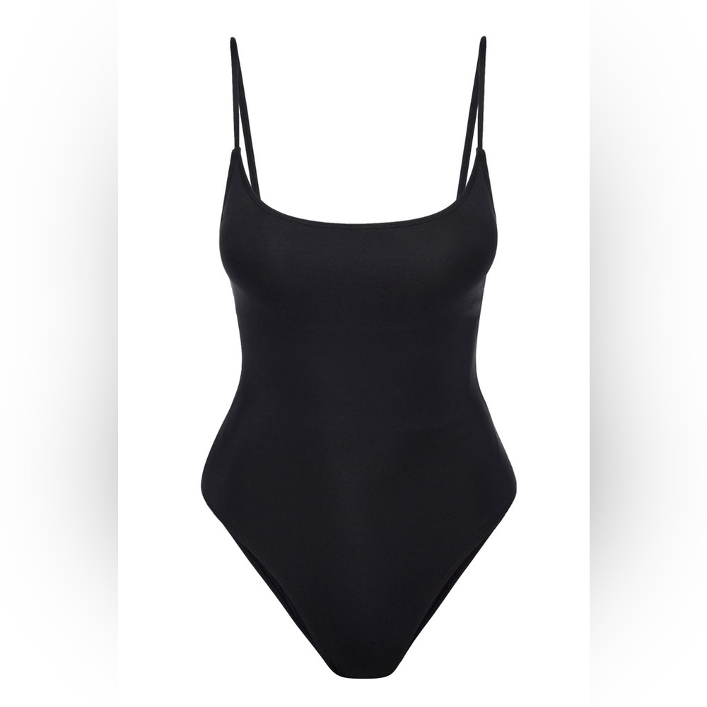 Narecte One Piece Swimsuit Women’s US Size XL Black High Cut Sexy
